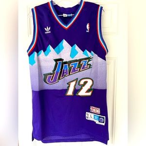 Men’s adidas Jazz Stockton jersey size large